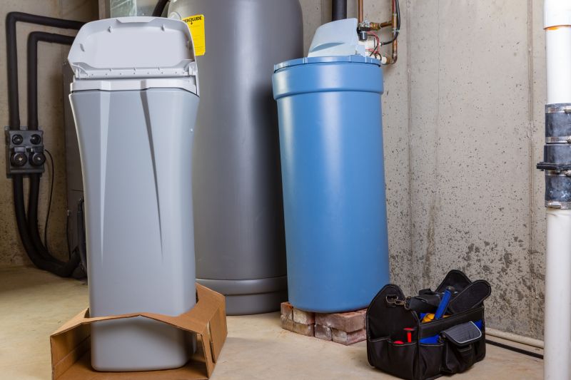 Water Softener System Outdoors